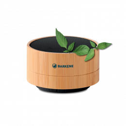 Haut-parleur sans fil 4.2 en ABS avec boîtier en bambou