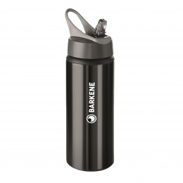 Bouteille aluminium embout pliable