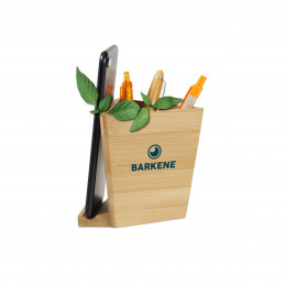 Pot à crayons bambou