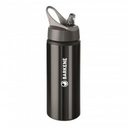 Bouteille aluminium embout pliable