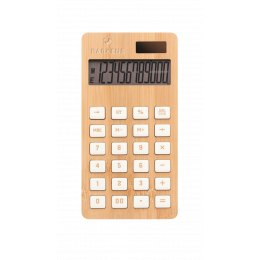 Calculatrice bambou