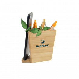 Pot à crayons bambou